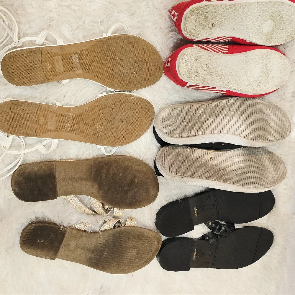 🔥 US Size 9 Bundle of 5 Pairs Women's Shoes - Flats, - Picture 13 of 16